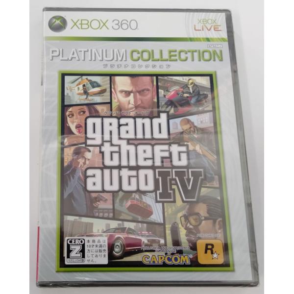X360 グランド・セフト・オートIV Xbox 360 プラチナコレクション＊Xbox 360ソフト