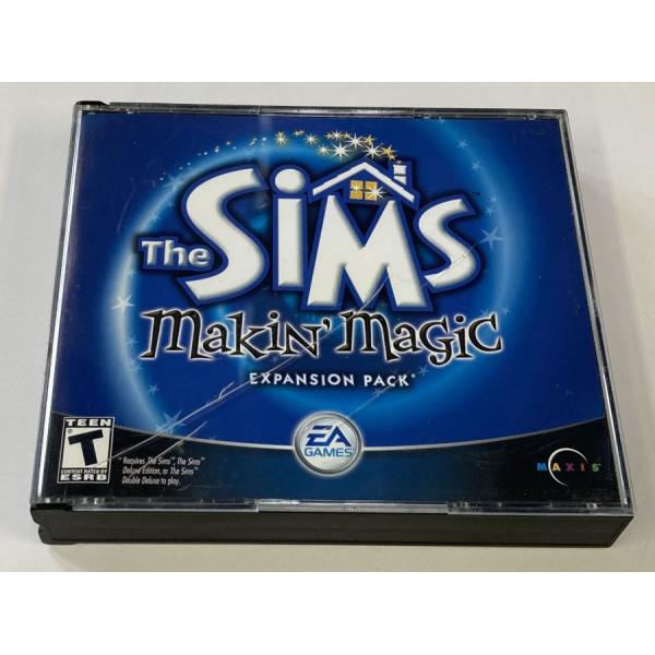 ■タイトルWin THE SIMS MAKIN' MAGIC■商品名Windowsソフト(箱付)■商品状態ソフト：良い箱：難あり（表裏にひび）説明書：無し■その他外箱、説明書無し