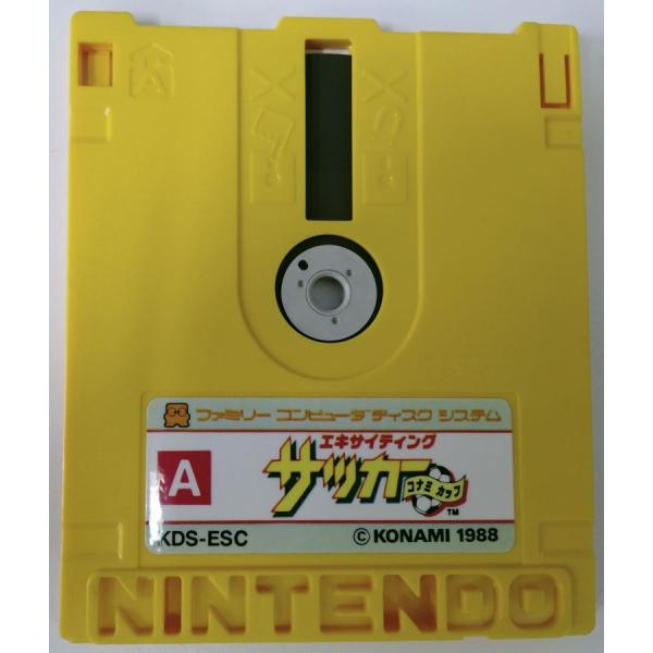 ■タイトルFCD エキサイティング サッカー コナミカップ■商品名ファミコンディスクソフト(ソフトのみ)■商品状態ソフト：可箱：無し説明書：無し■その他