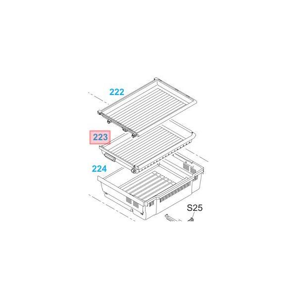 Panasonic　パナソニック　冷蔵庫用　冷凍室中段ケース　ARBHCD800060（画像：223番のみ）