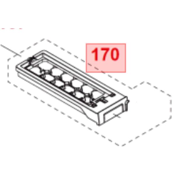 他サイト： 【定形外郵便対応可能】Panasonic　パナソニック　ARMH00B01360　冷蔵庫　製氷皿の商品画像