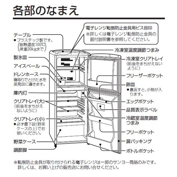 SANYO SANYO(サンヨー) 冷凍冷蔵庫 卵皿 6242020691 : Useful Company