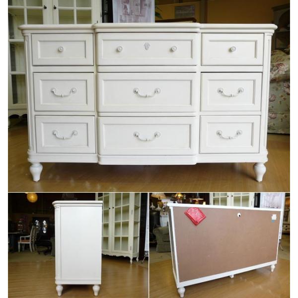 キャビネット ローチェスト 白家具 白 ホワイト ドレッサー 高級 アンティーク調 姫系 白家具 可愛い チェスト 136a002 Gabriella Universal Buyee Servis Zakupok Tretim Licom Buyee Pokupajte Iz Yaponii