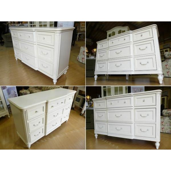 キャビネット ローチェスト 白家具 白 ホワイト ドレッサー 高級 アンティーク調 姫系 白家具 可愛い チェスト 136a002 Gabriella Universal Buyee Servis Zakupok Tretim Licom Buyee Pokupajte Iz Yaponii