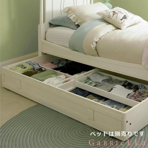 ベッド下収納 引き出し ストレージ 引き出し単品 収納 アンティーク調 姫 姫系 姫家具 白家具 可愛い ホワイト 白 ベッド 洋服 Gabriella Unk0 輸入家具アウトレット Usfurniture 通販 Yahoo ショッピング