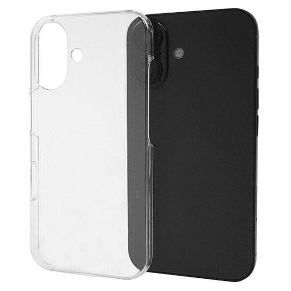 iPhone 16 ケース クリアケース アイフォン16 耐衝撃 透明 ハード