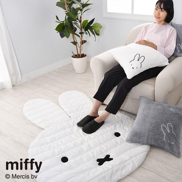 他サイト： 西川 ミッフィー ふれあいマット 西川 miffy フロアマット プレイマット 滑り止め付き ふれあいマット 赤ちゃん おしゃれ 安全 洗える フローリングの商品画像