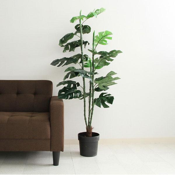 フェイクグリーン リアル 観葉植物 造花 インテリア おしゃれ 葉っぱ 人工植物 植物 鉢付き リビング オフィス スプリット U Shop 通販 Yahoo ショッピング