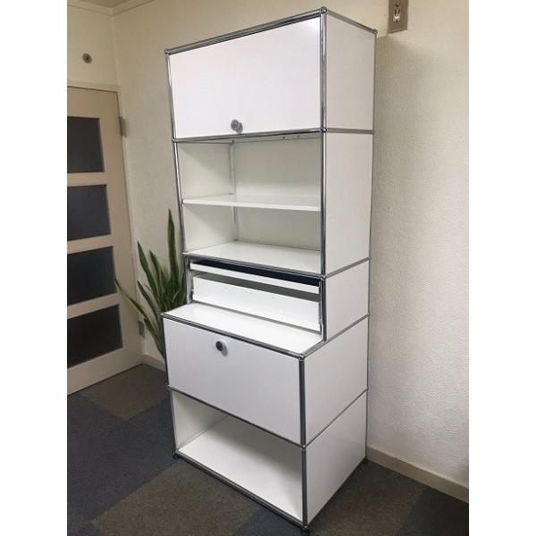 USM Haller ハラーシステム 1列5段 キッチンボード ピュア USM Haller ハラーシステム 1列5段 キッチンボード ピュア
