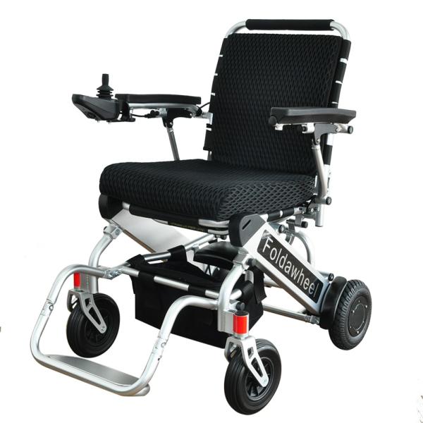 世界で最も軽い折り畳み電動車椅子、1秒折り畳み、Foldawheel