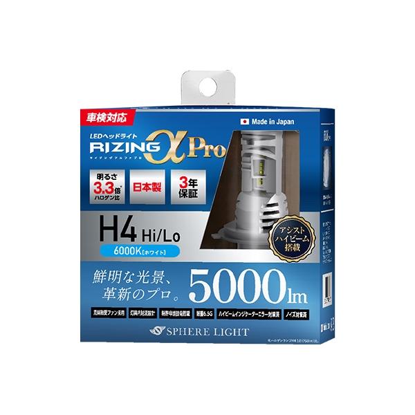 SPHERE LIGHT スフィアライト LEDヘッドライト RIZINGα Pro