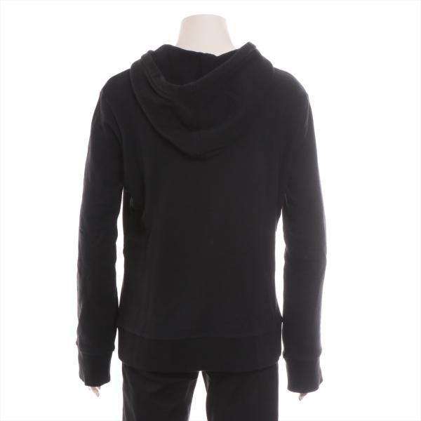 グッチ スウェット パーカー S メンズ ブラック ヴィンテージロゴ 