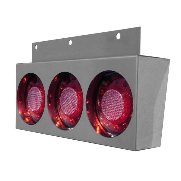ジェットイノウエ JTL-1103 LED丸型3連テールランプ小型 ジェットイノウエ JTL-1103 LED丸型3連テールランプ小型