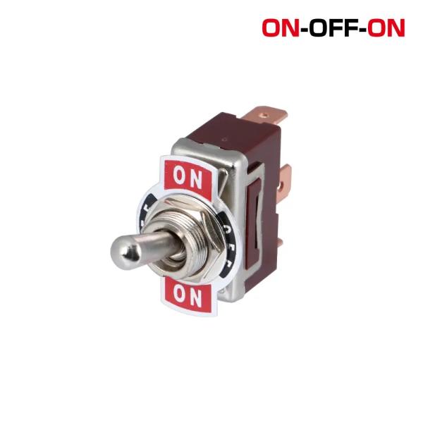 トグルスイッチ　ON-OFF-ON　17ｍｍ　32A　12/24V