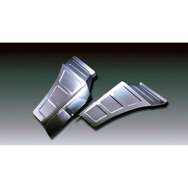 07スーパーグレート、17スーパーグレート用　ステンレスマッドガード 三菱ふそう 17 スーパーグレート NEW 07スーパーグレート メッキ