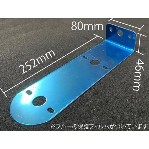 貴重アートトラック2連マーカー新品ステー10枚付きブルー青マーカー20個新品 マーカーステーIKK L-111（ステンレス）横向き幅広タイプ（2連