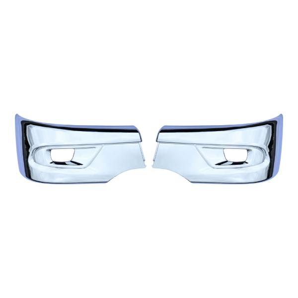 15105080　運転席側15105097　助手席側ふそう　20キャンター　標準車専用フロントバンパー【コーナー】●適合車種 ふそう２t　20キャンター（R2.11〜　）標準車●材質 スチールメッキ●交換式●横520mm×縦270mm×奥行...