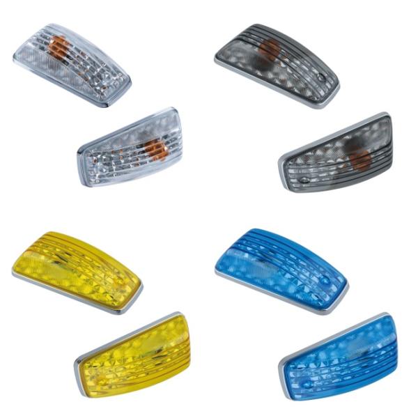 17クオン（パーフェクトクオン）スターサイドランプ　星形ロケットマーカー 改良版 スターサイドランプ 2個セット 【濃い緑】 星形ロケット