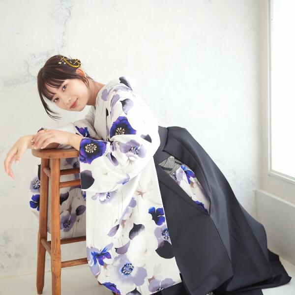 Riomm★さま専用二尺袖袴セット 卒園式　❤️ハンドメイド❤️ 袴 レンタル 卒業式 2尺袖着物 17点セット JAPAN STYLE×中村里砂