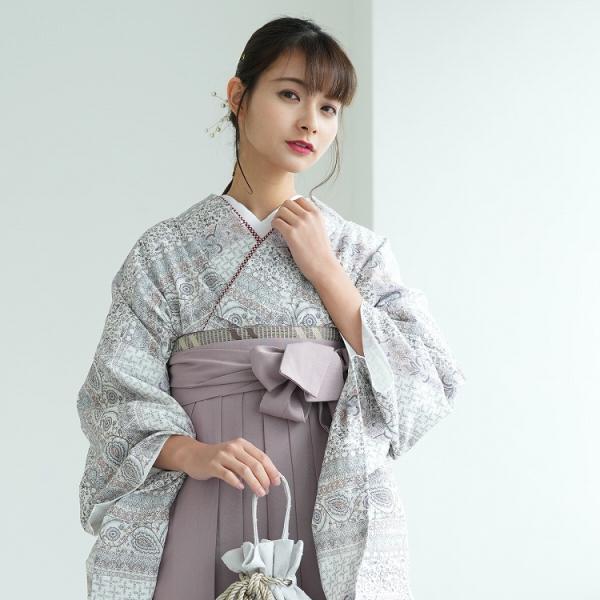 話題の人気 新品 新作 袴 着物 卒業式 二尺袖 袴セット ２点セット