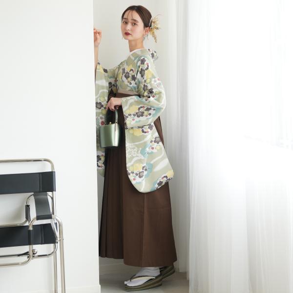 袴 卒業式 購入 2尺袖着物 袴 2点セット ひよこ商店 古典柄 レトロ 袴