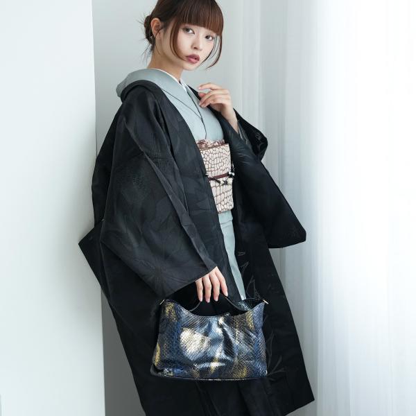 羽織 着物 レディース utatane 羽織 単品 紋紗織 大輪の菊・ブラック フリーサイズ 日本製 長羽織 塵除け ちりよけ 和装コート 春夏秋 透かし織 着物 女性