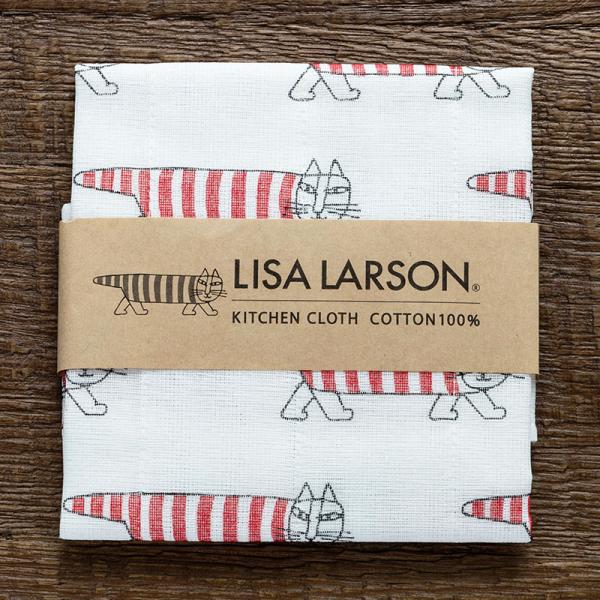中川政七商店 かや織ふきん かや ふきん かや織り 蚊帳生地 布巾 日本製 奈良 LISA LARSON マイキー レッド