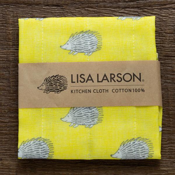 中川政七商店 かや織ふきん かや ふきん かや織り 蚊帳生地 布巾 日本製 奈良 LISA LARSON ハリネズミ イエロー
