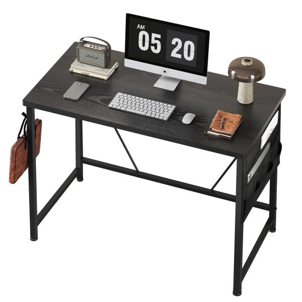 YeTom デスク 机 pcデスク パソコンデスク 勉強机 幅100cm 书桌 YeTom パソコンデスク pc 幅100*奥行48cm つくえ シンプル 収納