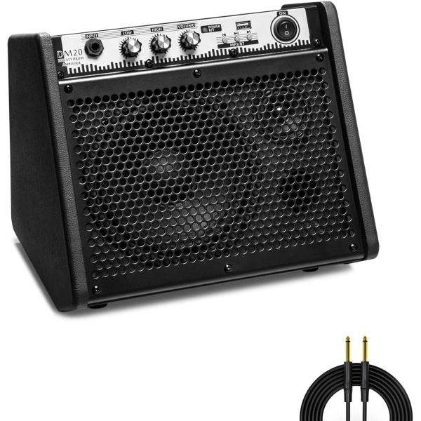 100W BTパーソナルモニターアンプ電気ドラムアンプスピーカー Amazon | Coolmusic 100W BTパーソナルモニターアンプ電気ドラム