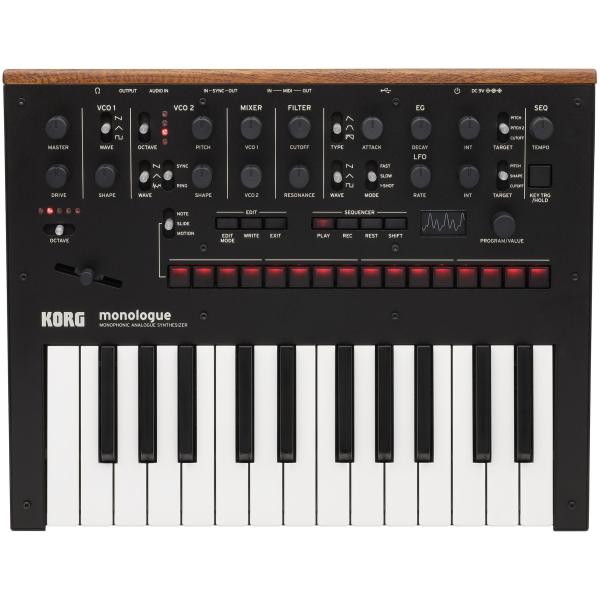 KORG モノフォニック アナログ シンセサイザー monologue BK