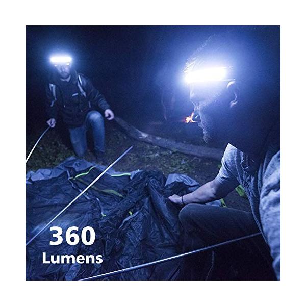 上品なスタイル ヘッドライト革命 One80ライトヘッドランプ バッテリー2個セット 世界初180 の視野を照射するledヘッドライト 夜を昼間に One8 レビューを書けば送料当店負担