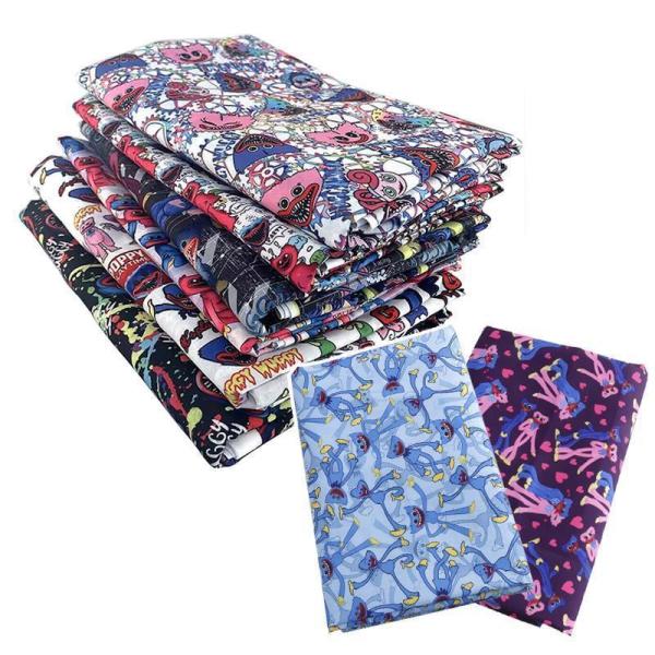 サイズ：(1枚)約50×140cm材質：41%-50%綿、ポリエステル針通りのよい布地なので、パッチワークなどの手縫いにも向いています。発色が良くて色あわせもしやすいデザインで、小物作りやハンドメイド手芸などにおすすめです。ハサミでの手動カ...