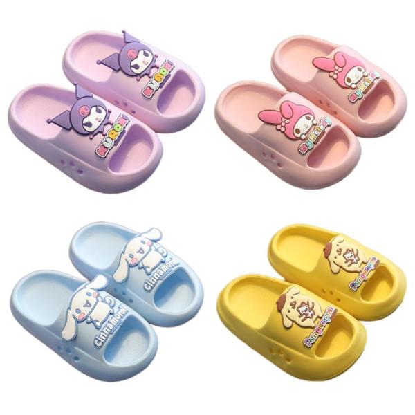 シナモロール クロミ プリン スリッパ キッズ ルームシューズ 室内 シナモロール ィ スリッパ サンダル トイレ 滑り止め 水陸両用  女の子 男の子 キャラクターファッショナブルなデザインで、家族の可愛い感じがします。彼らはやはり相手の...