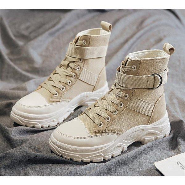 レディース 靴 厚底 ワークブーツ シューズ エンジニアブーツ ショートブーツ 韓国 通勤靴 通学靴 軽量 美脚 ブーツ お洒落 春 夏 秋 冬 Utopie 通販 Yahoo ショッピング