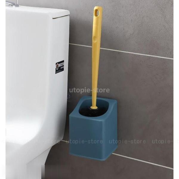 トイレブラシ おしゃれ 収納 トイレブラシセット掃除用品　割れにくい 便器ブラシ 2タイプ　トイレ用品