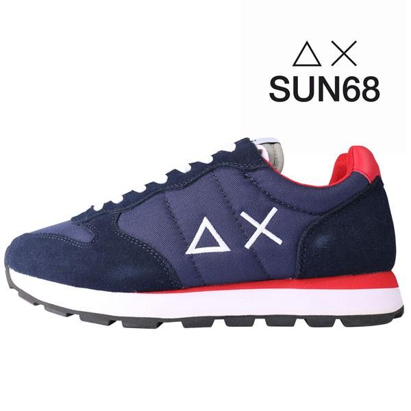40 Sun68 サンシックスティーエイト スニーカー メンズ ネイビー 紺 並行輸入品 284rd 40 Utsubo Stock 通販 Yahoo ショッピング
