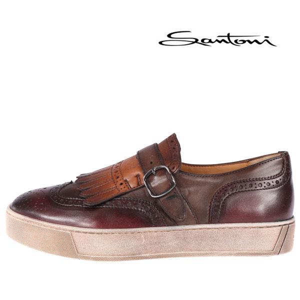 Santoni（サントーニ） スリッポン MBGS20859SPO ダークブラウン 5.5 