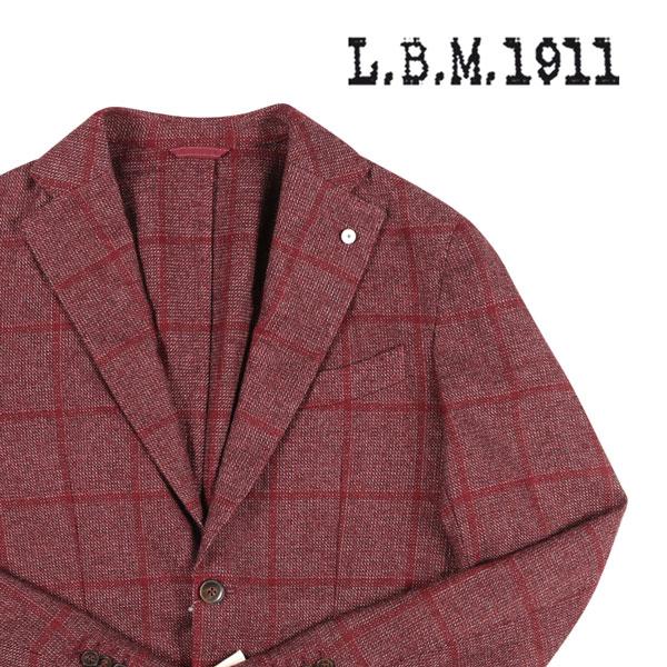 L.B.M.1911（エルビーエム） ジャケット 2888 ワインレッド 48 22436