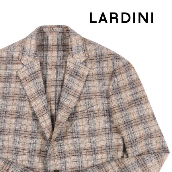 LARDINI（ラルディーニ） ジャケット AS22528AE ベージュ x ブラウン 