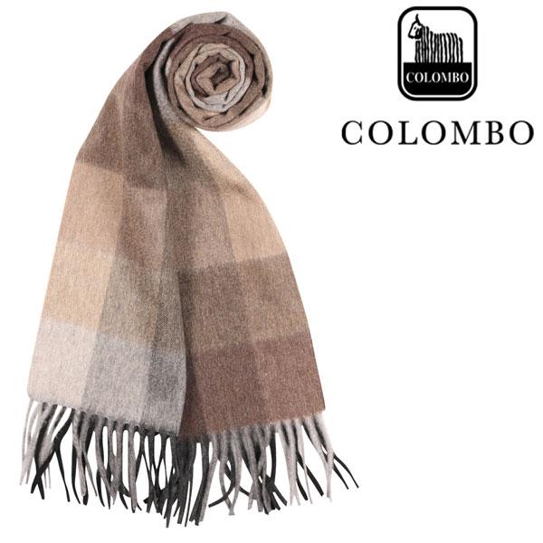 新品 COLOMBO カシミヤシルクストール ソリッドマフラー 大判