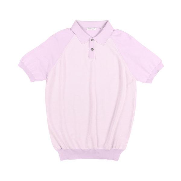 Gran Sasso（グランサッソ） 半袖ポロシャツ TENNIS M/M パープル 48 