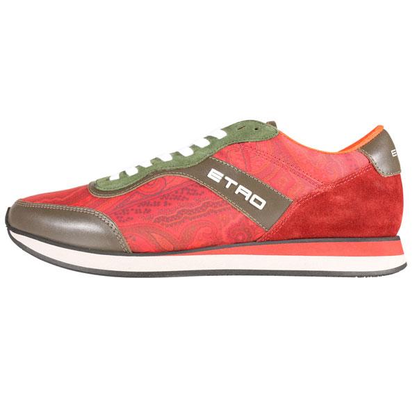 ETRO（エトロ） スニーカー 1Z100 レッドxグリーン 40 26210rd