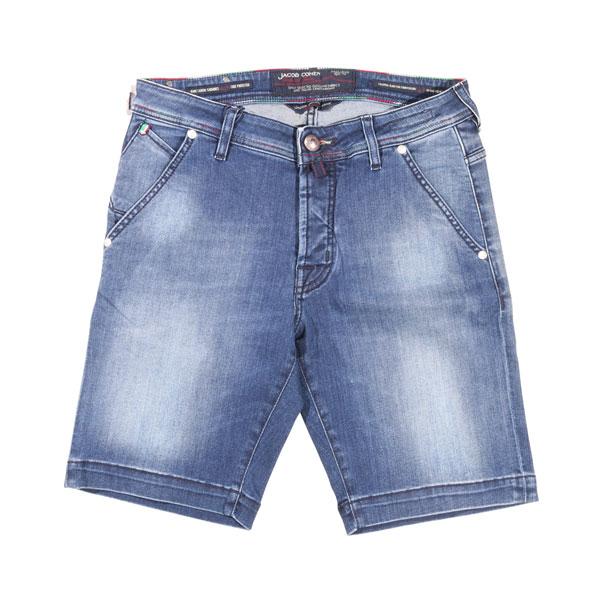 JACOB COHEN （ヤコブコーエン） ハーフパンツ J6613 FLAG COMF ブルー