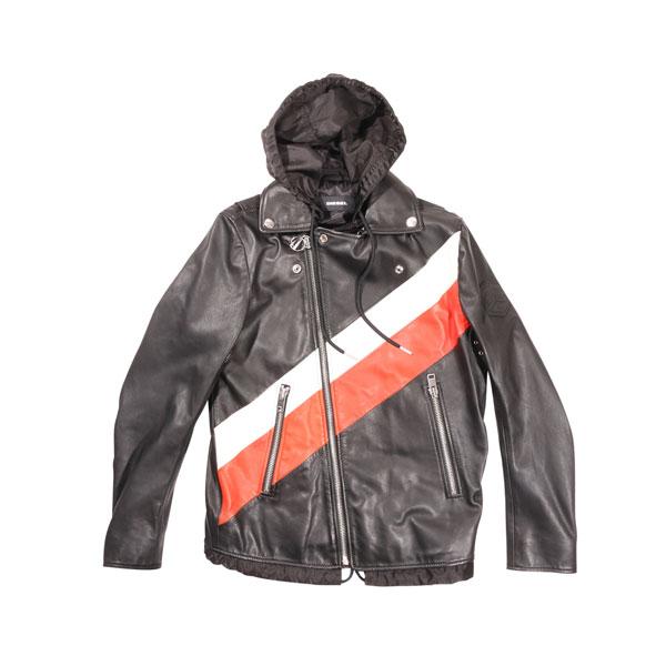 DIESEL BLACK GOLD （ディーゼル） ブルゾン RN93243 ブラックxマルチ 