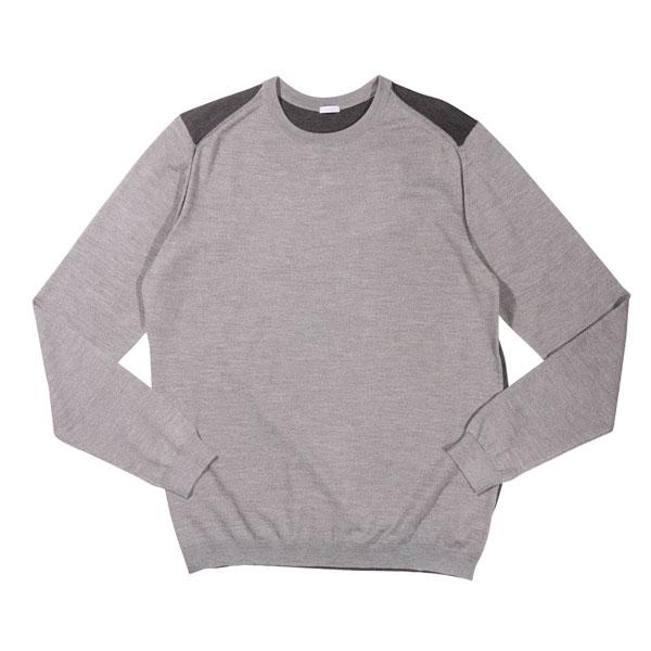 MALO malo（マーロ） 丸首セーター UXA097 F2Z17 グレー 50 【W28719  