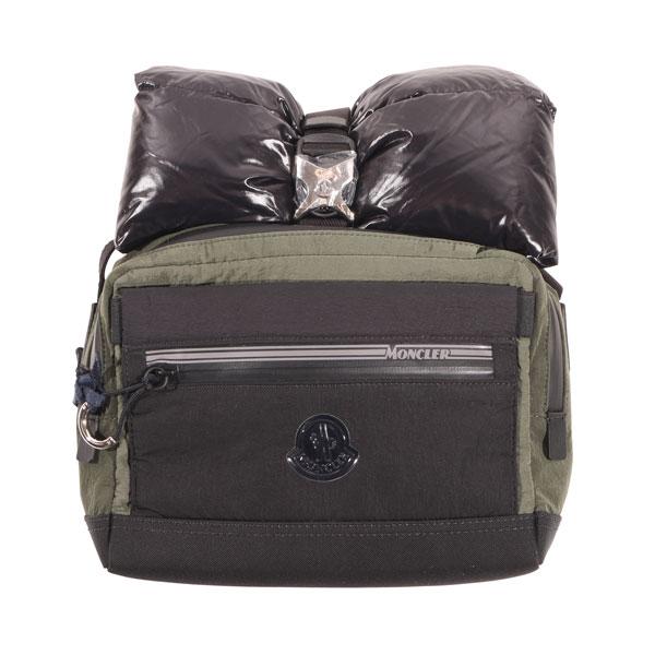 MONCLER（モンクレール） ボディバッグ F209A5H60110 02SL7 グリーンx