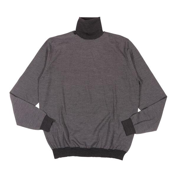 ZANONE（ザノーネ） タートルネックセーター 812543 グレー 52