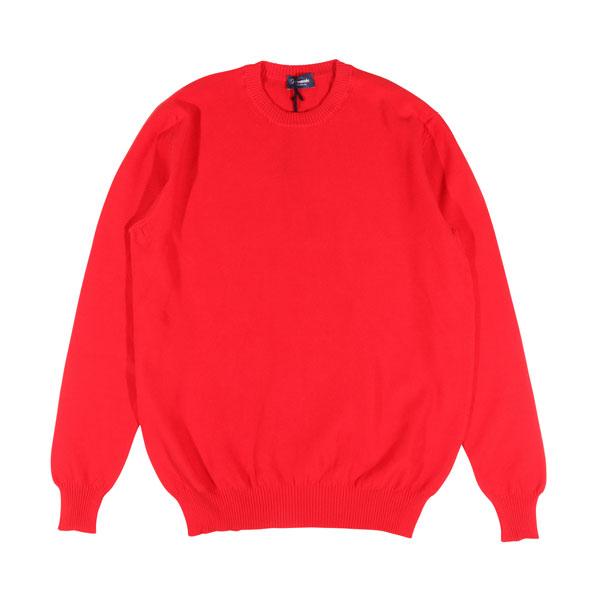 Drumohr（ドルモア） 丸首セーター D637010 レッド 50 32069rd 