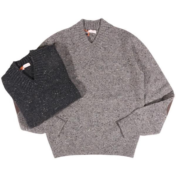 CRUCIANI（クルチアーニ） Vネックセーター CU8350 グレー 56 32899gy